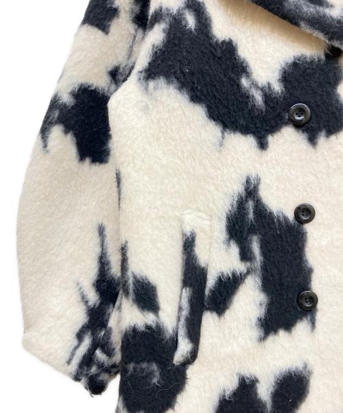 Ameri（アメリ）Ameri (アメリ) UND SHADOW FLOWER WOOL COAT アイボリー サイズ:Mの古着・服飾アイテム