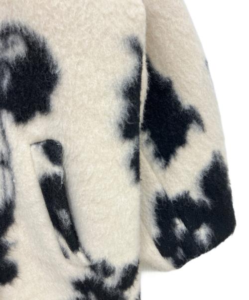 Ameri（アメリ）Ameri (アメリ) UND SHADOW FLOWER WOOL COAT アイボリー サイズ:Mの古着・服飾アイテム
