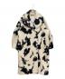 Ameri（アメリ）の古着「UND SHADOW FLOWER WOOL COAT」｜アイボリー