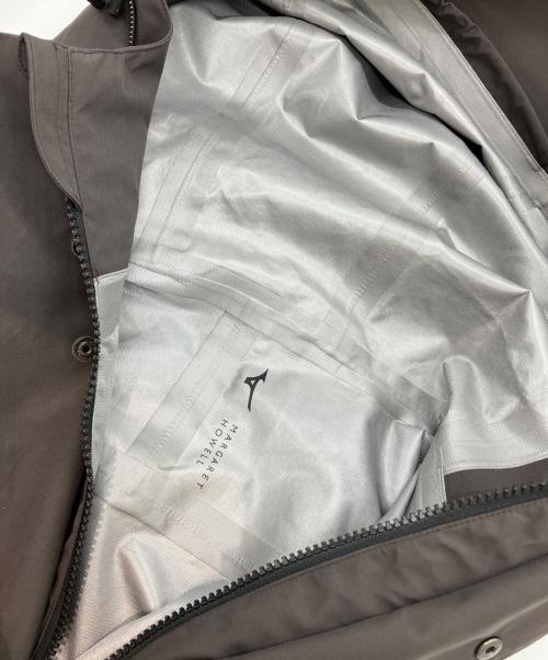 MARGARET HOWELL（マーガレットハウエル）MARGARET HOWELL (マーガレットハウエル) MIZUNO (ミズノ) GORE-TEX POLYESTER POPLIN ブラウン サイズ:SIZE1の古着・服飾アイテム