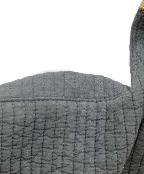 eunoia（ユノイア）eunoia (ユノイア) quilted side button dress ブラック サイズ:Freeの古着・服飾アイテム