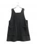 eunoia（ユノイア）の古着「quilted side button dress」｜ブラック