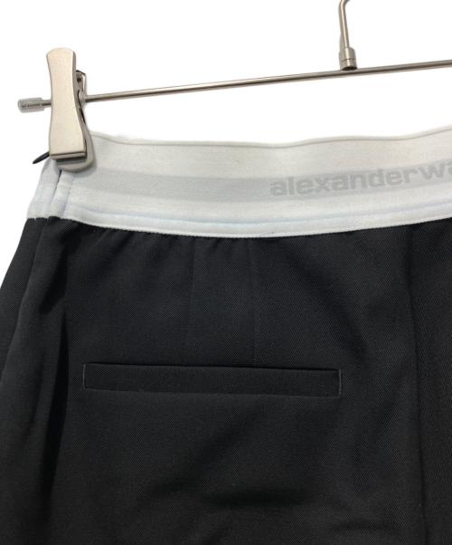 ALEXANDER WANG（アレキサンダー・ワン）ALEXANDER WANG (アレキサンダー・ワン) ロゴ ショートパンツ ブラック サイズ:2の古着・服飾アイテム