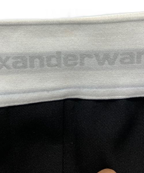 ALEXANDER WANG（アレキサンダー・ワン）ALEXANDER WANG (アレキサンダー・ワン) ロゴ ショートパンツ ブラック サイズ:2の古着・服飾アイテム
