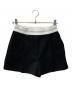 ALEXANDER WANG（アレキサンダー・ワン）の古着「ロゴ ショートパンツ」｜ブラック