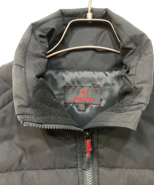 BRIEFING（ブリーフィング）BRIEFING (ブリーフィング) PADDED VEST ブラック サイズ:SIZE　Sの古着・服飾アイテム