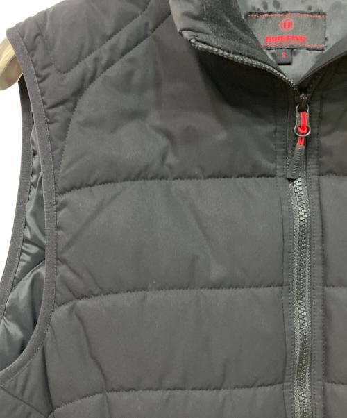 BRIEFING（ブリーフィング）BRIEFING (ブリーフィング) PADDED VEST ブラック サイズ:SIZE　Sの古着・服飾アイテム