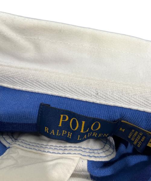 POLO RALPH LAUREN（ポロ・ラルフローレン）POLO RALPH LAUREN (ポロ・ラルフローレン) ラガーシャツ ブルー サイズ:Mの古着・服飾アイテム
