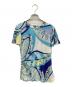 Emilio Pucci（エミリオ プッチ）の古着「シルク混カットソー」｜ブルー