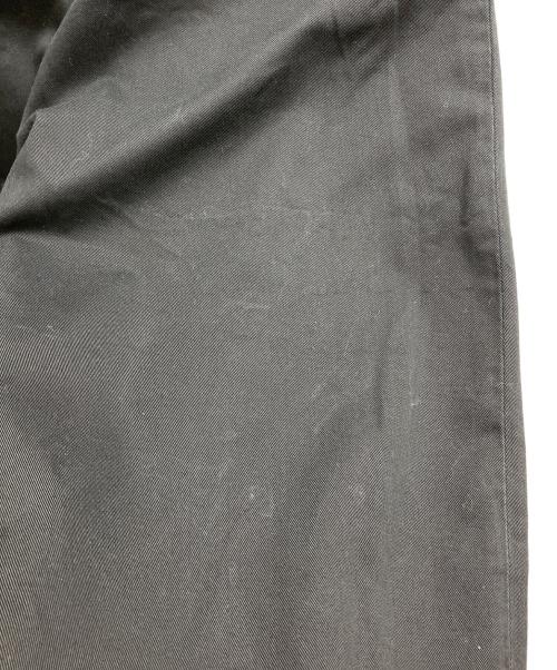 Porter Classic（ポータークラシック）Porter Classic (ポータークラシック) コットンワイドパンツ ブラック サイズ:Lの古着・服飾アイテム