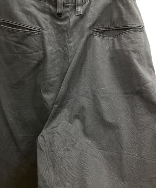 Porter Classic（ポータークラシック）Porter Classic (ポータークラシック) コットンワイドパンツ ブラック サイズ:Lの古着・服飾アイテム