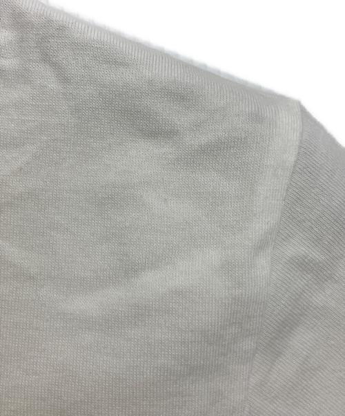 NUMBER (N)INE（ナンバーナイン）NUMBER (N)INE (ナンバーナイン) ベルトプリントTシャツ ホワイト サイズ:2の古着・服飾アイテム