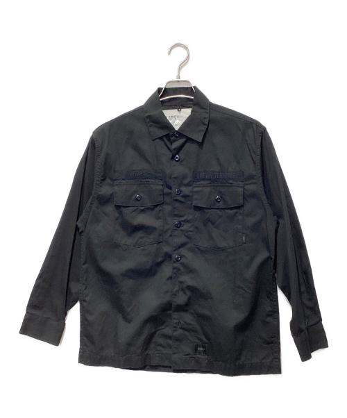 WTAPS（ダブルタップス）WTAPS (ダブルタップス) CBW/LS/COTTON.POPLIN ブラック サイズ:1の古着・服飾アイテム