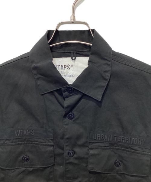 WTAPS（ダブルタップス）WTAPS (ダブルタップス) CBW/LS/COTTON.POPLIN ブラック サイズ:1の古着・服飾アイテム