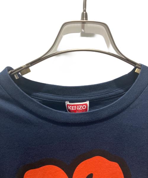 KENZO（ケンゾー）KENZO (ケンゾー) BOKE FLOWER S/S T-SHIRT ネイビー サイズ:M 未使用品の古着・服飾アイテム