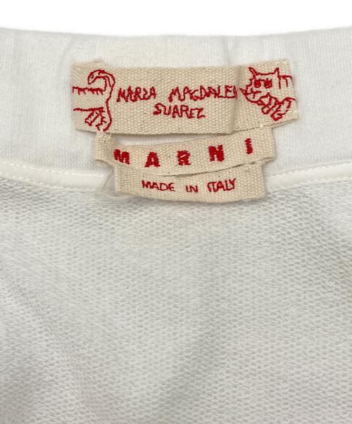 MARNI（マルニ）MARNI (マルニ) フレアスカート ホワイト サイズ:38の古着・服飾アイテム