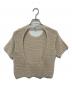 AURALEE (オーラリー) AURALEE HAND CROCHET KNIT TEE ベージュ サイズ:1：13000円