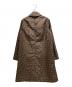 BURBERRY (バーバリー) TB モノグラム ナイロン ステンカラー コート/TB Monogram Nylon Balmacaan Coat/8021686 ブラウン サイズ:34：80000円