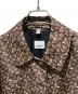 中古・古着 BURBERRY (バーバリー) TB モノグラム ナイロン ステンカラー コート/TB Monogram Nylon Balmacaan Coat/8021686 ブラウン サイズ:34：80000円