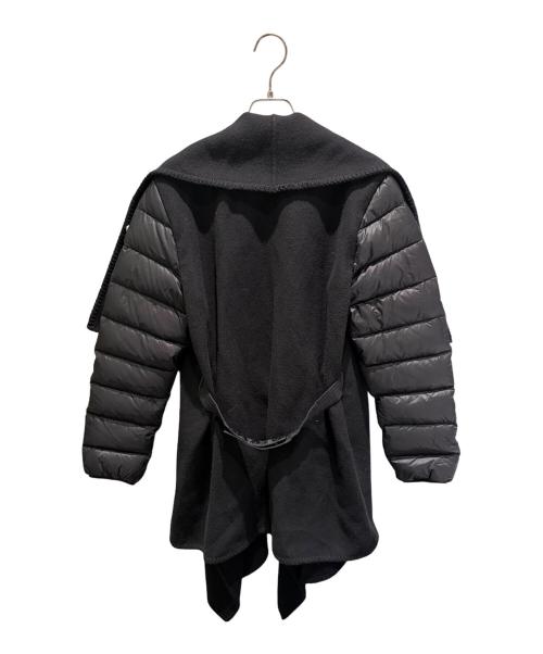 MONCLER（モンクレール）MONCLER (モンクレール) 袖切替ケープコート ブラック サイズ:Ｓの古着・服飾アイテム