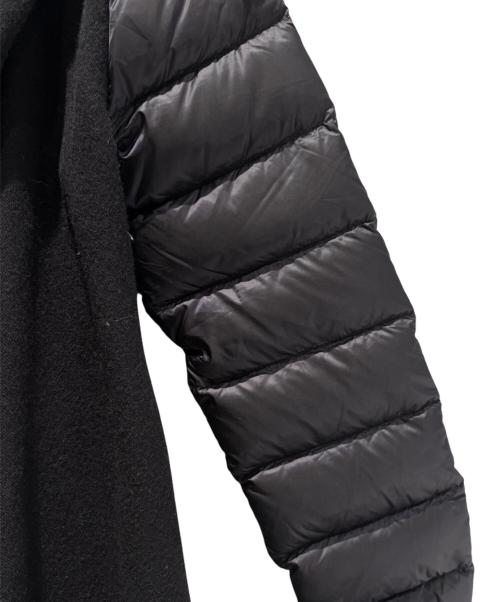 MONCLER（モンクレール）MONCLER (モンクレール) 袖切替ケープコート ブラック サイズ:Ｓの古着・服飾アイテム