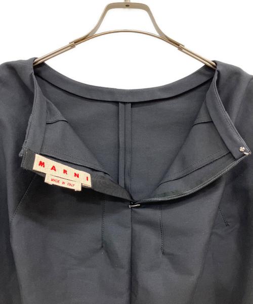 MARNI（マルニ）MARNI (マルニ) コットンキャディ コクーントップス ブラック サイズ:38の古着・服飾アイテム