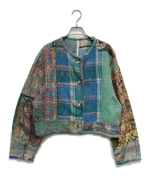 JOURNAL STANDARD（ジャーナルスタンダード）JOURNAL STANDARD (ジャーナルスタンダード) KANTHA QUILT JACKET マルチカラー サイズ:Freeの古着・服飾アイテム