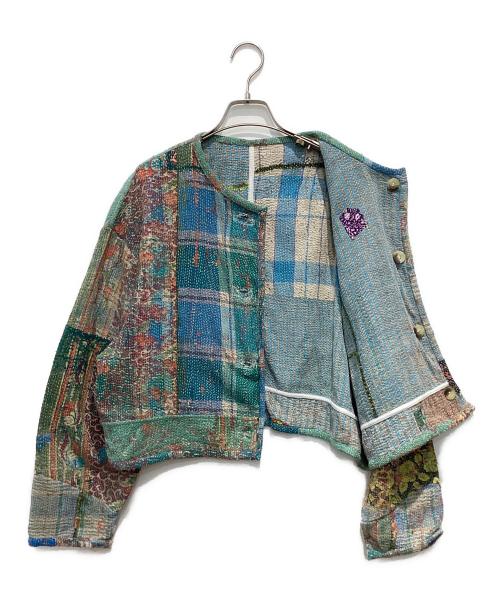 JOURNAL STANDARD（ジャーナルスタンダード）JOURNAL STANDARD (ジャーナルスタンダード) KANTHA QUILT JACKET マルチカラー サイズ:Freeの古着・服飾アイテム