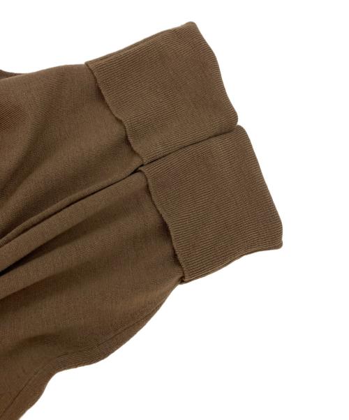 JOHN SMEDLEY（ジョンスメドレー）JOHN SMEDLEY (ジョンスメドレー) ウールニットポロシャツ ブラウン サイズ:Freeの古着・服飾アイテム