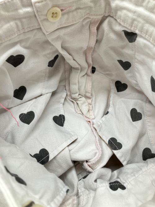 YANUK（ヤヌーク）YANUK (ヤヌーク) ワイドトラウザー　樋口かほり ホワイト サイズ:XSの古着・服飾アイテム