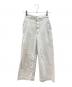 YANUK（ヤヌーク）の古着「ワイドトラウザー　樋口かほり」｜ホワイト