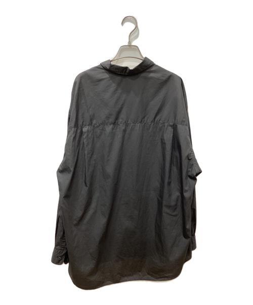Graphpaper（グラフペーパー）Graphpaper (グラフペーパー) Broad L/S Oversized Regular Collar Shirt グレー サイズ:1の古着・服飾アイテム