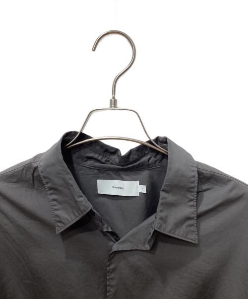 Graphpaper（グラフペーパー）Graphpaper (グラフペーパー) Broad L/S Oversized Regular Collar Shirt グレー サイズ:1の古着・服飾アイテム