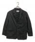 Graphpaper（グラフペーパー）の古着「Garment Dyed Typewriter Jacket」｜ブラック