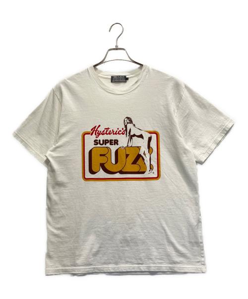 Hysteric Glamour（ヒステリックグラマー）Hysteric Glamour (ヒステリックグラマー) MORNING BEAT Tシャツ ホワイト サイズ:Lの古着・服飾アイテム