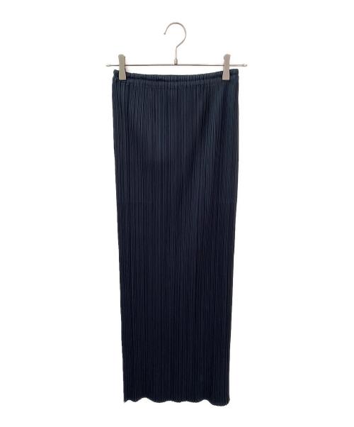PLEATS PLEASE（プリーツプリーズ）PLEATS PLEASE (プリーツプリーズ) プリーツスカート ダークグリーン サイズ:4の古着・服飾アイテム