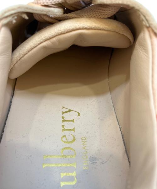MULBERRY（マルベリー）MULBERRY (マルベリー) スウェードスニーカー ベージュ サイズ:37の古着・服飾アイテム