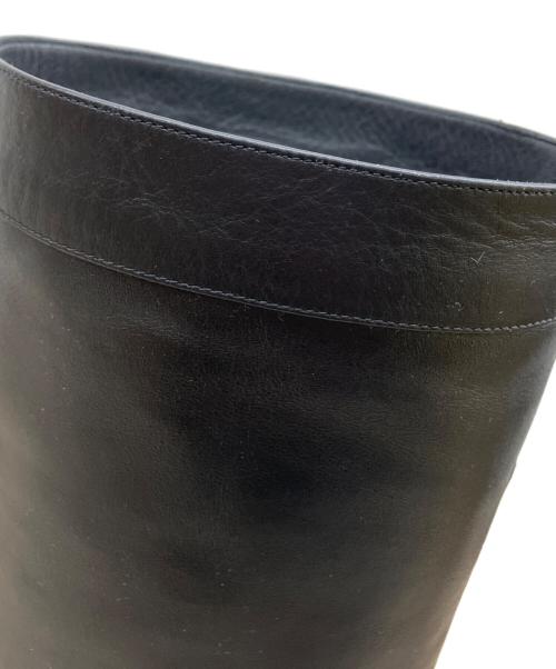 VALENTINO GARAVANI（ヴァレンティノ・ガラヴァーニ）VALENTINO GARAVANI (ヴァレンティノ・ガラヴァーニ) ベルトロングブーツ ブラック サイズ:37 1・2の古着・服飾アイテム