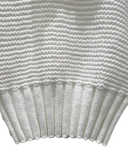 CHANEL（シャネル）CHANEL (シャネル) 08P リボンノースリーブニット ホワイト サイズ:38の古着・服飾アイテム