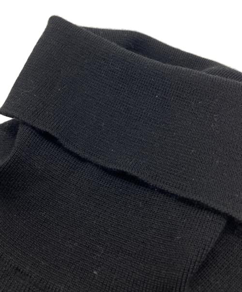 PRADA（プラダ）PRADA (プラダ) バイカラータートルネックニット ブルー サイズ:SIZE 44の古着・服飾アイテム