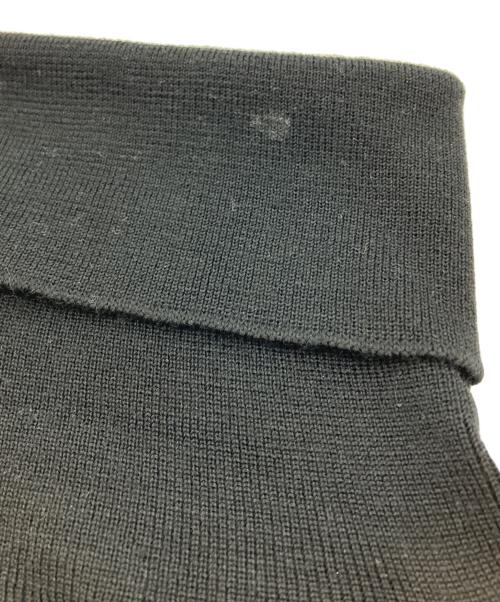 PRADA（プラダ）PRADA (プラダ) バイカラータートルネックニット ブルー サイズ:SIZE 44の古着・服飾アイテム