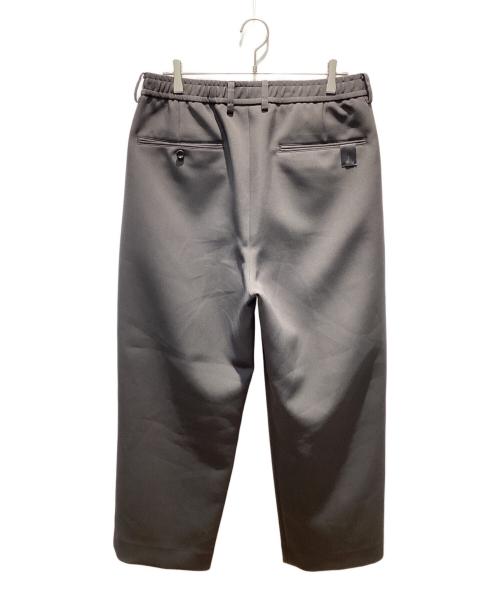 N.HOOLYWOOD（エヌ ハリウッド）N.HOOLYWOOD (エヌ ハリウッド) COMPILE WIDE STRAIGHT TROUSERS グレー サイズ:40の古着・服飾アイテム