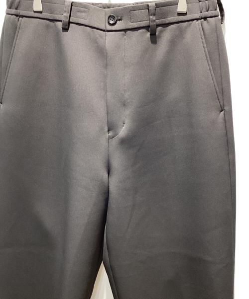 N.HOOLYWOOD（エヌ ハリウッド）N.HOOLYWOOD (エヌ ハリウッド) COMPILE WIDE STRAIGHT TROUSERS グレー サイズ:40の古着・服飾アイテム