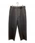 N.HOOLYWOOD（エヌ ハリウッド）の古着「COMPILE WIDE STRAIGHT TROUSERS」｜グレー