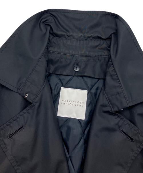 MACKINTOSH PHILOSOPHY（マッキントッシュ フィロソフィー）MACKINTOSH PHILOSOPHY (マッキントッシュ フィロソフィー) ライナー付トレンチコート ネイビー サイズ:38の古着・服飾アイテム