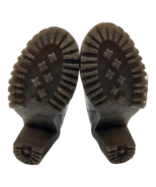 Dr.Martens（ドクターマーチン）Dr.Martens (ドクターマーチン) HURSTON サイドゴアヒールブーツ ワインレッド サイズ:UK4の古着・服飾アイテム