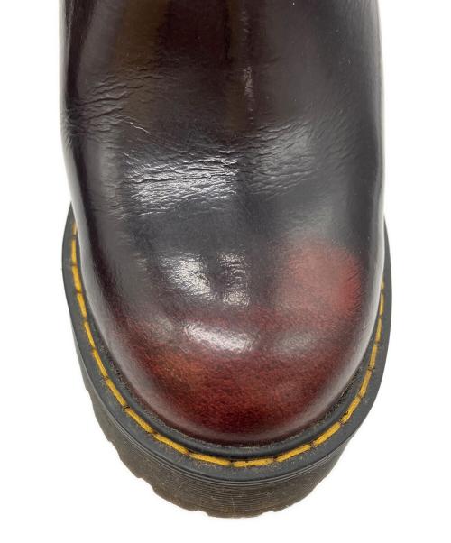 Dr.Martens（ドクターマーチン）Dr.Martens (ドクターマーチン) HURSTON サイドゴアヒールブーツ ワインレッド サイズ:UK4の古着・服飾アイテム
