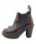 Dr.Martens (ドクターマーチン) HURSTON サイドゴアヒールブーツ ワインレッド サイズ:UK4：6000円
