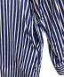 中古・古着 R&D.M.Co-OLDMAN'S TAILOR (オールドマンズテーラー) リネン混ストライプシャツワンピース ブルー サイズ:S：13000円