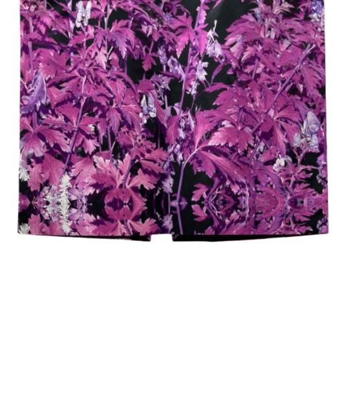 DRIES VAN NOTEN（ドリスヴァンノッテン）DRIES VAN NOTEN (ドリスヴァンノッテン) フラワープリントスカート ブラック サイズ:34の古着・服飾アイテム